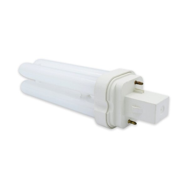 Ilc Replacement For LIGHT BULB LAMP PLC15MM22W27 FLUORESCENTCFL QUAD TWIN 2PK 2PAK:WW-37TR-0 - main